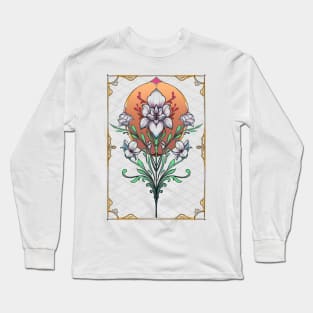 Flowers in Frame Long Sleeve T-Shirt